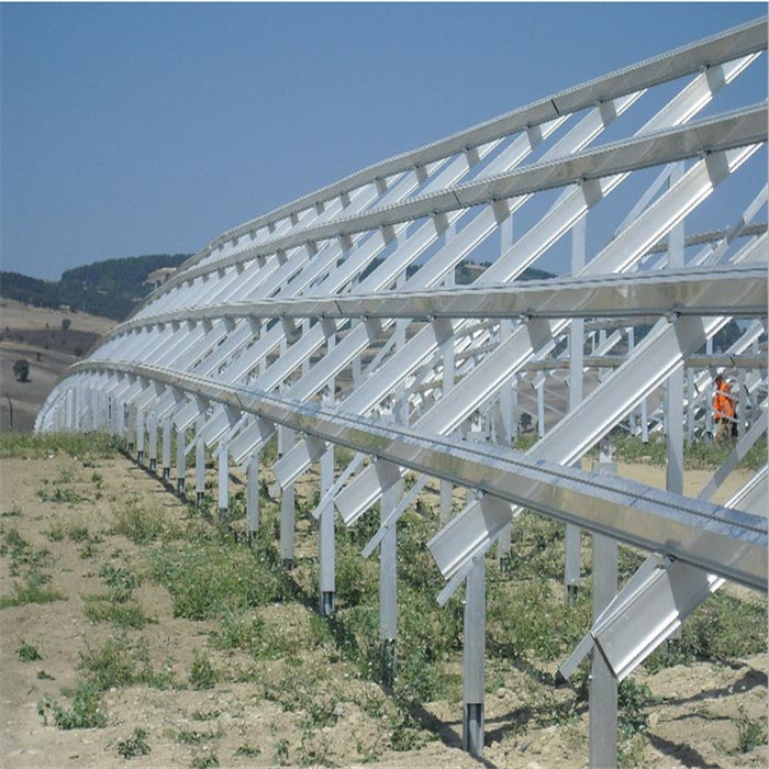 Solar PV Bracket Aluminum Alloy Structure For Solar Mounting System